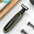 VGR V-017 Перезаряжаемая бритва для волос на теле для мужчин